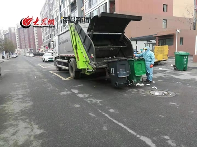 陽光戰(zhàn)“疫”黨旗飄揚(yáng)，城陽市政投資集團(tuán) 垃圾清運(yùn)筑起堅實(shí)防線